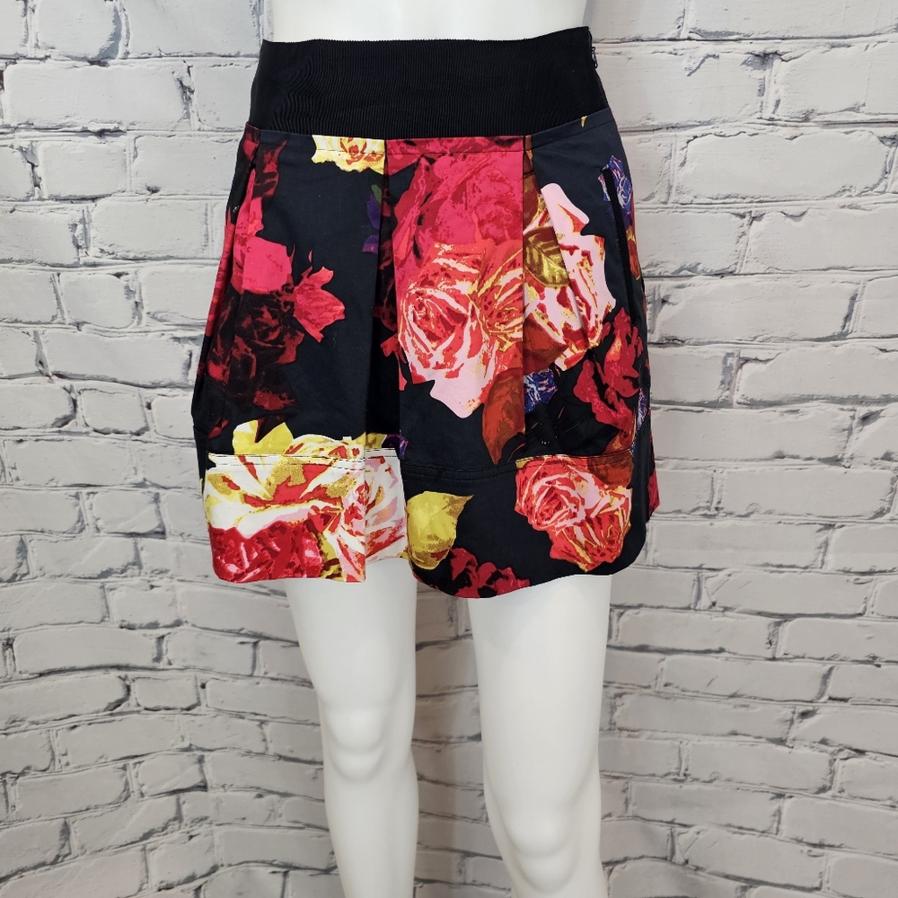 Ted Baker Daphi Floral Mini Skirt